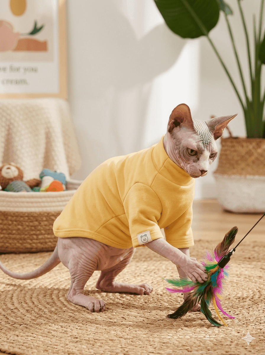 Yellow Snuggly view 2